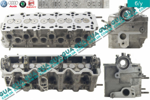 Головка блока цилиндров ( ГБЦ ) в сборе (ACV / AJT / AYY / AUF / AYC / AXL / AXG) Volvo / ВОЛЬВО S70 2.5TDI (2461 куб.см.)