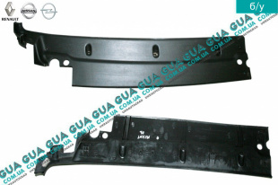 Пластик под лобовое стекло правая ( решетка стеклоочистителя ) Renault / РЕНО MASCOTT 2004-2010 / МАСКОТ 04-10 3.0TDI (2953 куб.см.)