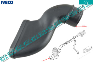 Патрубок воздушного фильтра   