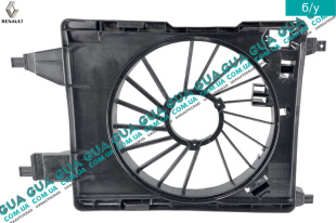 Диффузор основного радиатора   