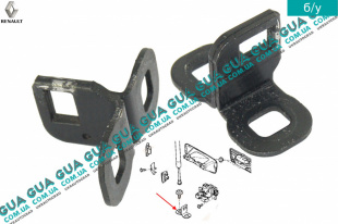 Скоба замка багажника ( фиксатор / зацеп / петля )   