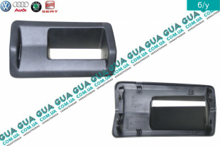 Декоративная накладка ручки боковой сдвижной двери левая   