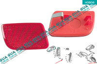 Отражатель заднего бампера ( катафот левый )