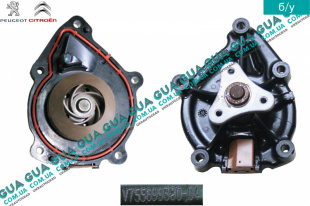 Водяной насос ( помпа ) Peugeot / ПЕЖО 207 1.6 THPI 16V (1598 куб.см.)