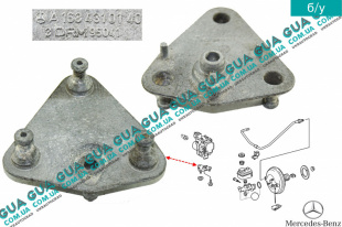 Кронштейн / держатель  блока ABS    