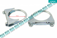 Хомут / кронштейн крепления металлический глушителя D64 мм 1шт. ( универсальный ) SsangYong / САНГЙОНГ KYRON 2.0XDI (1998 куб.см.)