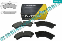 Тормозные колодки задние ( brembo )