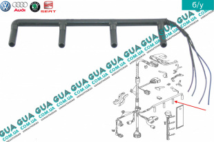 Провод свечи накаливания   