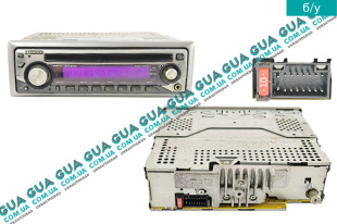 Автомагнитола CD / Radio / MP3 / WMA / AUX   