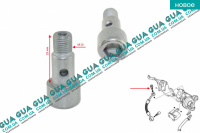 Пустотелый банджо болт / винт трубки подачи масла в турбину ( маслопровода турбины ) 2X18 M10X100-27