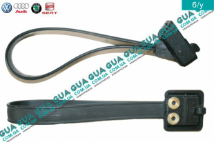 Ручка двери задней внутренняя VW / ВОЛЬКС ВАГЕН TRANSPORTER V 2003- / ТРАНСПОРТЕР 5 03- 2.0TDI (1968 куб.см.)