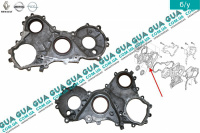 Крышка передняя шестерень привода / ГРМ двигателя Renault / РЕНО LAGUNA II / ЛАГУНА 2 2.2DCI (2188 куб.см.),