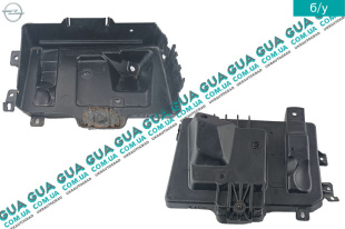 Полка / ящик под аккумулятор ( АКБ ) Opel / ОПЕЛЬ ZAFIRA B 2005-2012 / ЗАФИРА Б 05-12 1.9CDTI (1910 куб.см.)