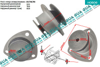 Кронштейн крепления кузова / подвески кабины ( подушка передняя / задняя ) 1шт.
