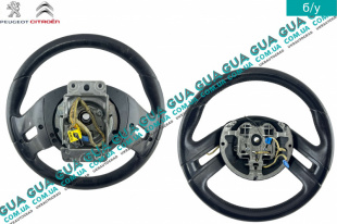 Руль под AirBag ( рулевое колесо )  Citroen / СИТРОЭН C4 PICASSO 2006-2013 / С4 ПИКАССО 1.6THP (1598 куб. см.)