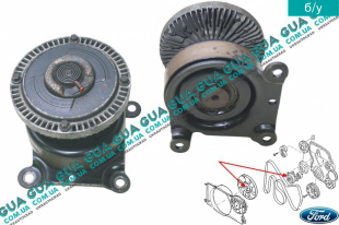 Термомуфта ( Вискомуфта вентилятора )   