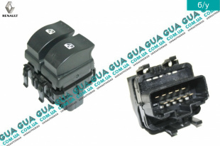 Кнопка стеклоподъемника левая   