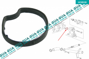 Прокладка корпуса термостата   