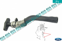 Трубка обратки масла с турбины ( слива масла ) Ford / ФОРД GALAXY 2006- / ГАЛАКСИ 06- 1.6TDCI (1560 куб. см.)