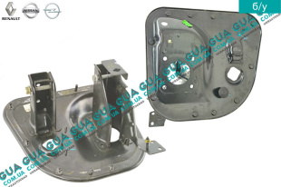 Блок педалей / педальный узел Renault / РЕНО MASCOTT 2004-2010 / МАСКОТ 04-10 3.0TDI (2953 куб.см.)