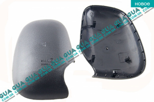 Крышка / корпус зеркала заднего вида правая Ford / ФОРД TRANSIT 1985-2000 / ТРАНЗИТ 85-00 2.0 (1993 куб.см)