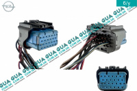 Фишка / разьем блока управления топливным насосом ( ТНВД ) Opel / ОПЕЛЬ CORSA C 2000-2009 / КОРСА С 00-09 1.7DTI V16 (1686 куб. см.)