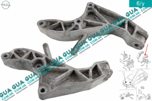 Кронштейн крепление КПП   