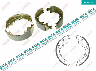 Тормозные колодки задние ( барабанные )   