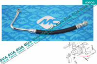 Трубка подачи масла на турбину BMW / БМВ 3-series E46 1998-2005 330d (2926 куб.см)