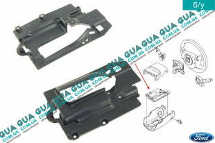 Накладка рычага регулировки руля Ford / ФОРД MONDEO III 2001-2007 / МОНДЕО 3 2.2TDCI (2198 куб.см.)