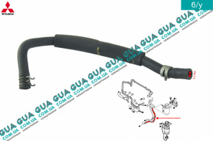 Патрубок / трубка топливной системы  Mitsubishi / МИТСУБИСИ PAJERO IV 2006- / ПАДЖЕРО 4 06- 3.2DI-D (3200 куб.см.)