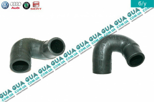 Патрубок вентиляции картерных газов (сапуна)   