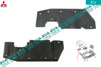 Декоративная накладка пола задня правая ( защита  ) Mitsubishi / МИТСУБИСИ LANCER IX 2003-2011 / ЛАНСЭР 9 03-11 2.0 V16 (1997 куб. см.)