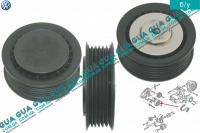 Паразитный / ведущий ролик ремня генератора ( 6 ручейков )