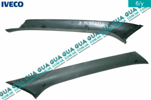 Внутренняя обшивка ( молдинг ) правой передней стойки   