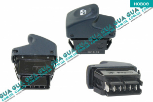 Кнопка стеклоподъемника левая / правая двери 6 контактов   