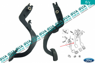 Педаль сцепления   