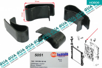 Скоба / зажим / клипса / крепление диффузора радиатора