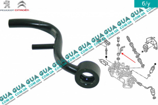 Трубка / штуцер топливной системы ТНВД   