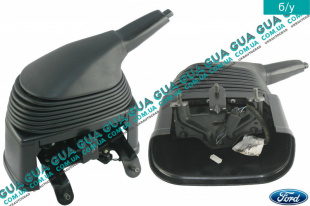 Рычаг ручного тормоза ( ручка ручника ) англ. Ford / ФОРД TRANSIT 2006- / ТРАНЗИТ 06- 2.4TDCI (2402 куб.см)