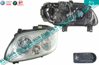 Фара передняя левая ( электрический корректор )