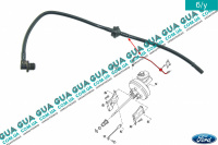 Шланг / патрубок вакуумной системы ( трубка ) Ford / ФОРД ESCORT 1992-1995 / ЭСКОРТ 92-95 1.8i 16V (1796 куб.см. )