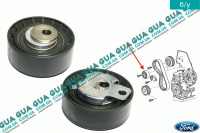 Натяжной ролик ремня ГРМ Ford / ФОРД FOCUS II 2004-2011 / ФОКУС 2 1.8DI (1753 куб.см.)