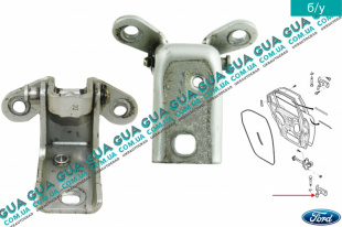 Петля нижняя задней левой двери ( навес )   