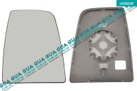 Вкладыш зеркала заднего вида правый верхний Ford / ФОРД TRANSIT 2014- / ТРАНЗИТ 2014- 2.0EcoBlue (1995 куб.см.)