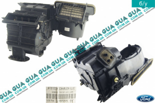 Корпус печки с кондиционером   