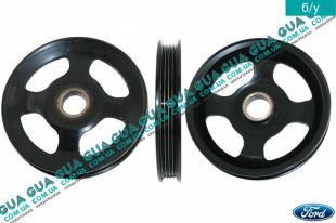 Шкив насоса гидроусилителя руля ( Шкив привода ГУР ) 4 ручейка   