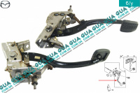 Педаль сцепления с кронштейном Mazda / МАЗДА 323 F 1998-2004 1.4 16V (1324 куб.см.)