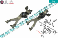 Вилка / механизм / коромисло включения задней передачи коробки КПП 