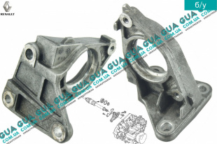 Кронштейн промвала ( подвесного подшипника / полуоси )   